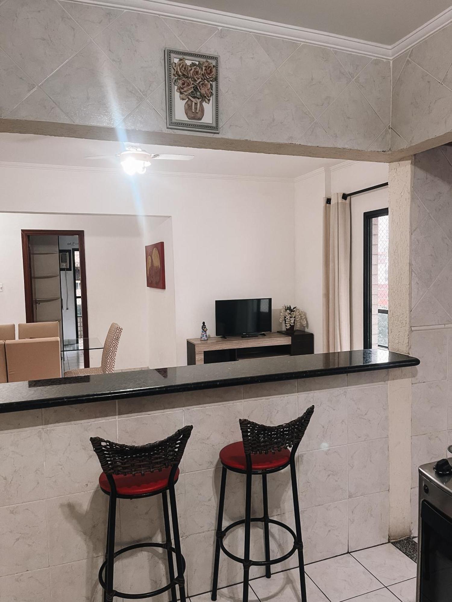 Apartamento Vila Tupy - Ar Condicionado - Praia Grande Exterior photo